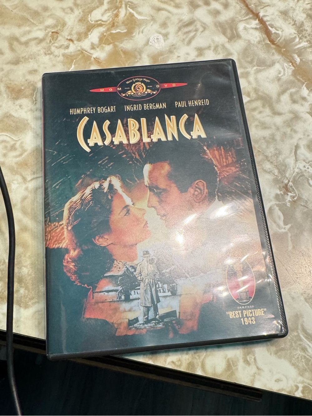 DVD of Casablanca- like new
